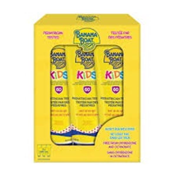 NEW 3 X 200ML BANANA BOAT SUNSCREEN LOTION
