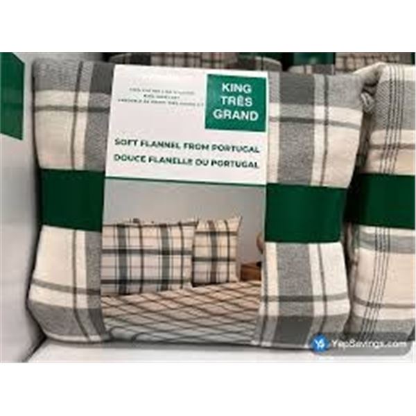 BRAND NEW KING SOFT FLANNEL FROM PORTUGAL