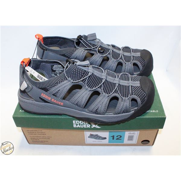 EDDIE BAUER ADJUSTABLE FIT GREY 12