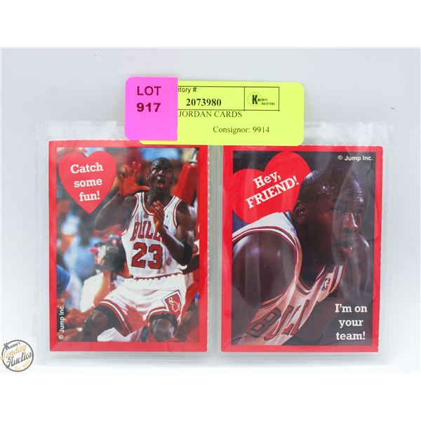 2 MICHAEL JORDAN CARDS