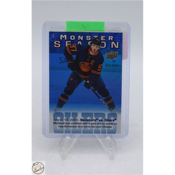 CONNER MCDAVID 2023-24 MONSTER SEASON