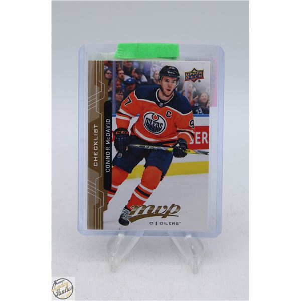 CONNER MCDAVID 2018-19 MVP CHECKLIST
