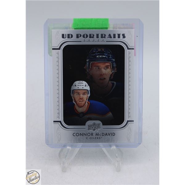 CONNER MCDAVID 2019-20 UD PORTRAITS