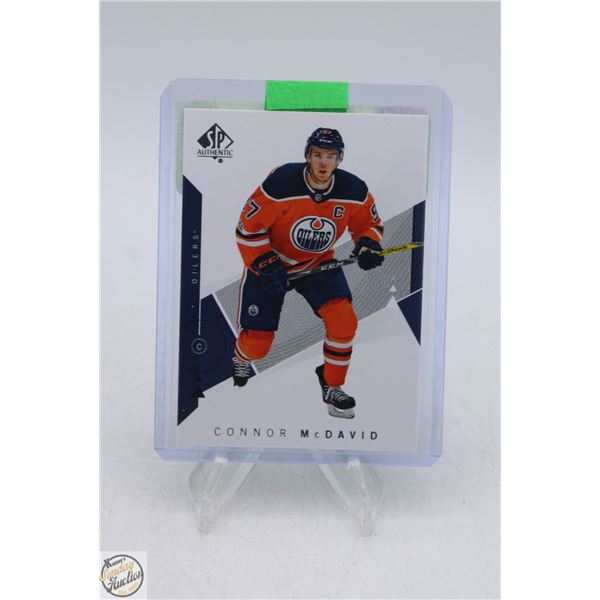 CONNER MCDAVID 2018-19 SP AUTHENTIC HOCKEY