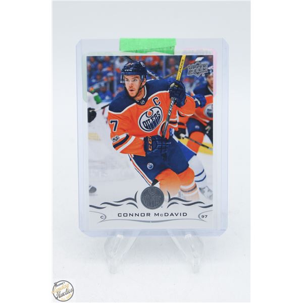 CONNER MCDAVID 2018-19 UPPER DECK RAW