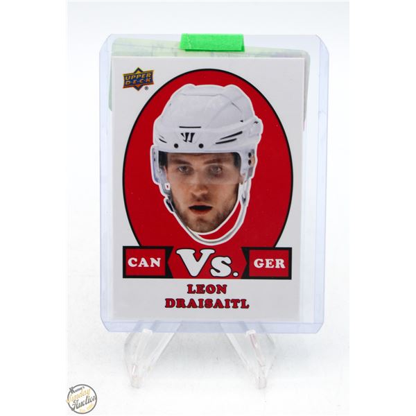 LEON DRAISAITL 2017-18 TEAM CANADA VS
