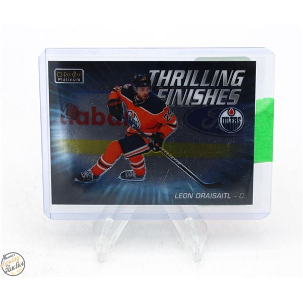 LEON DRAISAITL 2019-20 O PEE CHEE PLATINUM