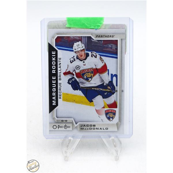 JACOB MACDONALD 2018-19 MARQUEE ROOKIE