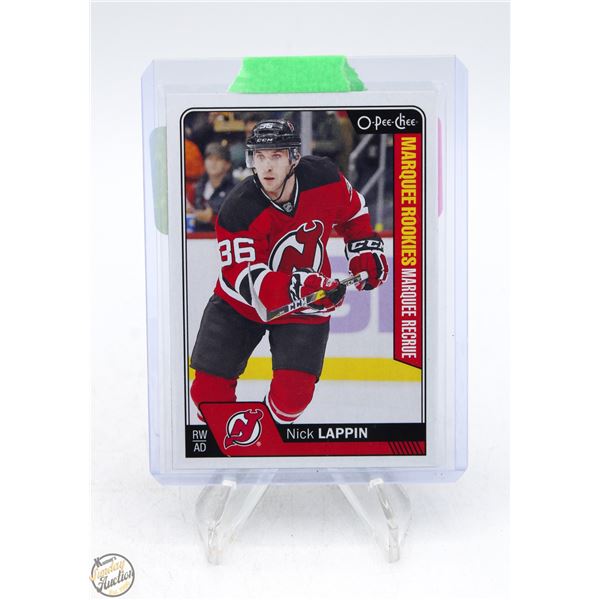 NICK LAPPIN 2016-17 MARQUEE ROOKIE