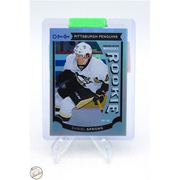 DANIEL SPRONG 2015-16 MARQUEE ROOKIE