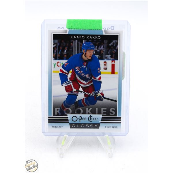 KAAPO KAKKO 2019-20 ROOKIE O PEE CHEE