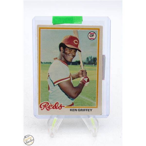 KEN GRIFFEY SR 1978-79 O PEE CHEE RAW CARD