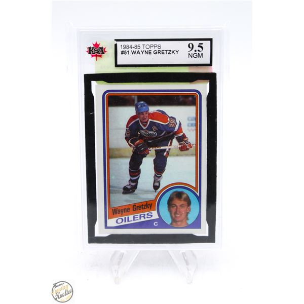 WAYNE GRETZKY KSA 9.5 NEAR GEM