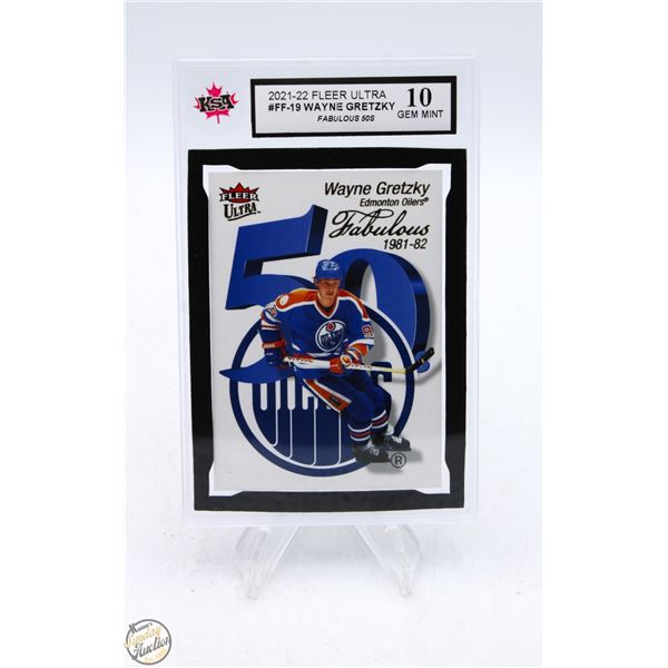 WAYNE GRETZKY KSA 10 GEM MINT 2021-22