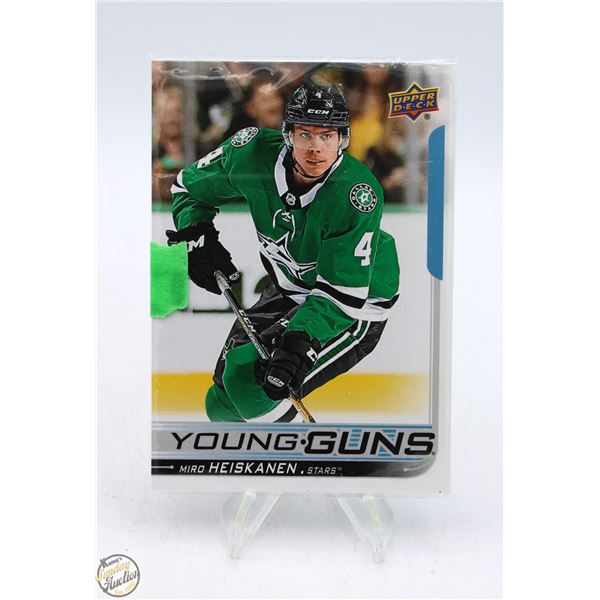 MIRO HEISKANEN ROOKIE 2018-19 YOUNG GUNS