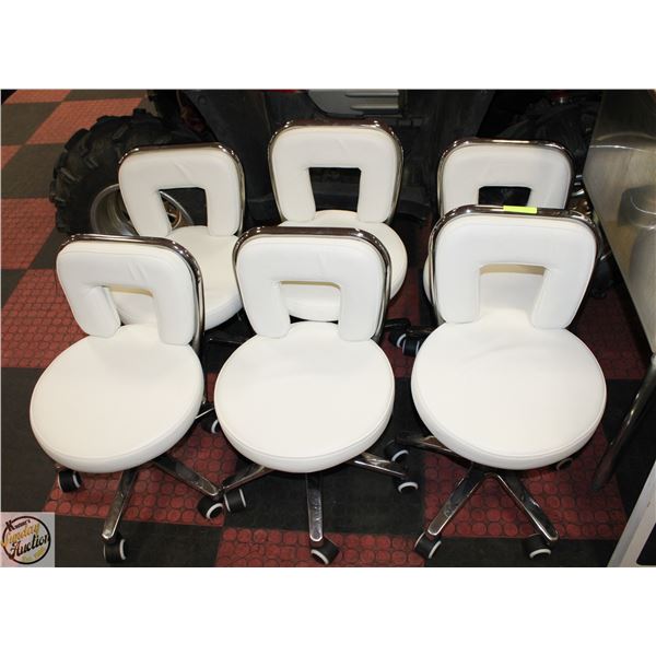 BAILIFF SEIZURE LOT OF 6 PEDICURE CHAIRS