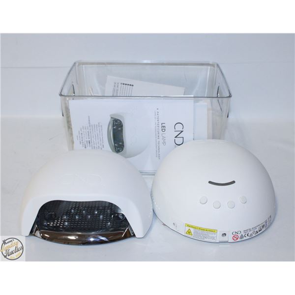 BAILIFF SEIZURE LOT OF 2 CND NAIL CURING STATIONS