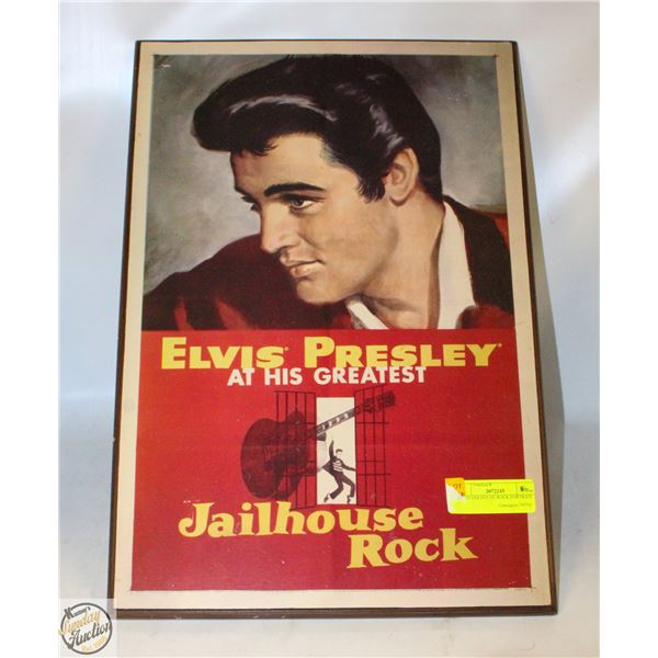 ELVIS JAILHOUSE ROCK PORTRAIT