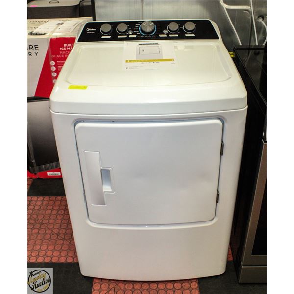 MIDEA 6.7CU/FT WHITE ELECTRIC FRONT LOAD DRYER