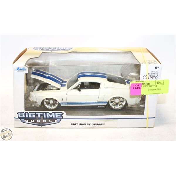 1967 SHELBY GT-500 BIG TIME MUSCLE 1:24