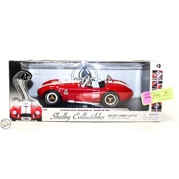SHELBY COBRA 427 S/C CARROLL SHELBY 1:18