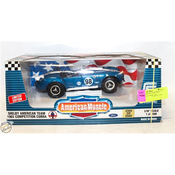 SHELBY AMERICAN TEAM 1965 COMPETITION COBRA 1/18