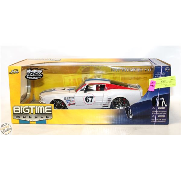 1967 SHELBY GT-500 BIG TIME MUSCLE 1:18 CUSTOM