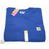 Image 1 : NEW CARHARTT XL SHORT SLEEVE BLUE SHIRT