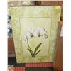 Image 1 : CANVAS FLOWER PRINT 24" X 36"