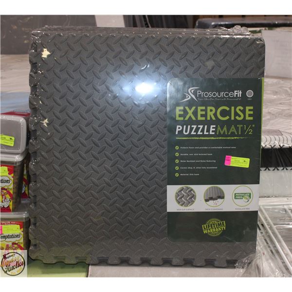 BRAND NEW PRO SOURCE FIT 24 SQ FT 1/2" PUZZLE MATS