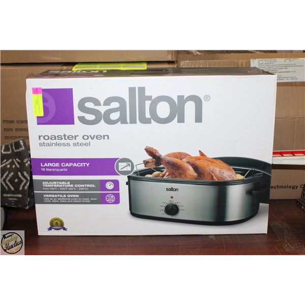 SALTON ROASTER OVEN IN BOX