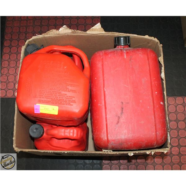 4 GAS JERRY CONTAINERS