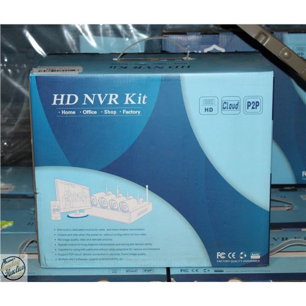 HISEEU 4 CHANNEL NVR KIT