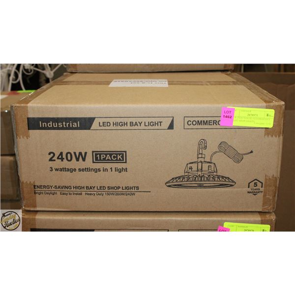 NEW INDUSTRIAL LED HIGH BAY LIGHT SHOP LIGHTS