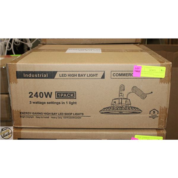 NEW INDUSTRIAL LED HIGH BAY LIGHT SHOP LIGHTS