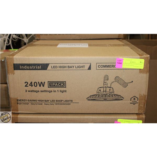 NEW INDUSTRIAL LED HIGH BAY LIGHT SHOP LIGHTS