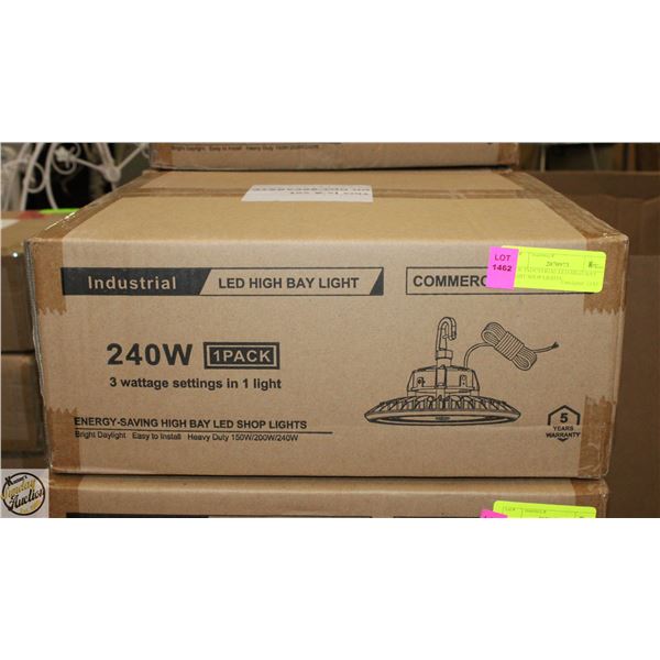 NEW INDUSTRIAL LED HIGH BAY LIGHT SHOP LIGHTS