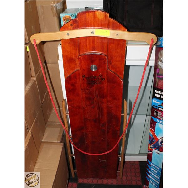 WINTER SLED DECORATION