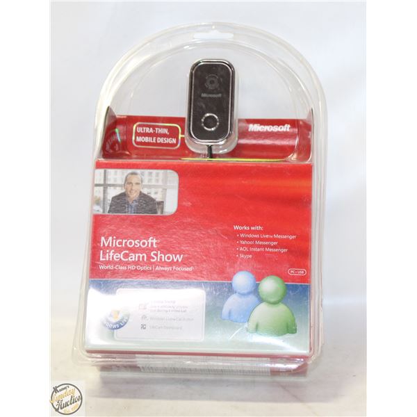 SEALED MICROSOFT LIFE CAM SHOW