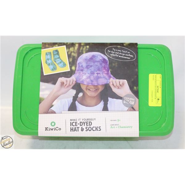NEW KIWICO ICE-DYED HAT & SOCKS