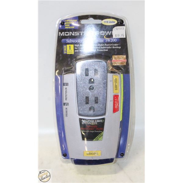 SEALED MONSTER POWER SUBWOOFER