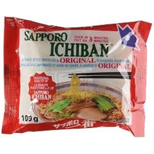 NEW 16 X 100G SAPPORO ICHIBAN JAPANESE NOODLES