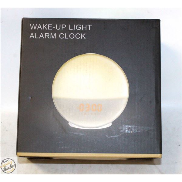 NEW WAKE UP LIGHT ALARM CLOCK