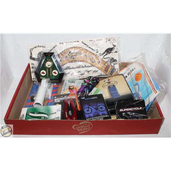 NEW ASSORTMENT OF OUTDOOR ITEMS