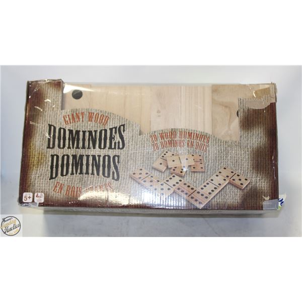 CARDINAL GIANT WOOD DOMINOS (UNUSED)