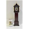 Image 1 : BOMBAY 2001 MINI GRANDFATHER CLOCK