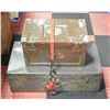 Image 1 : PAIR OF MILITARY METAL STORAGE TRUNKS