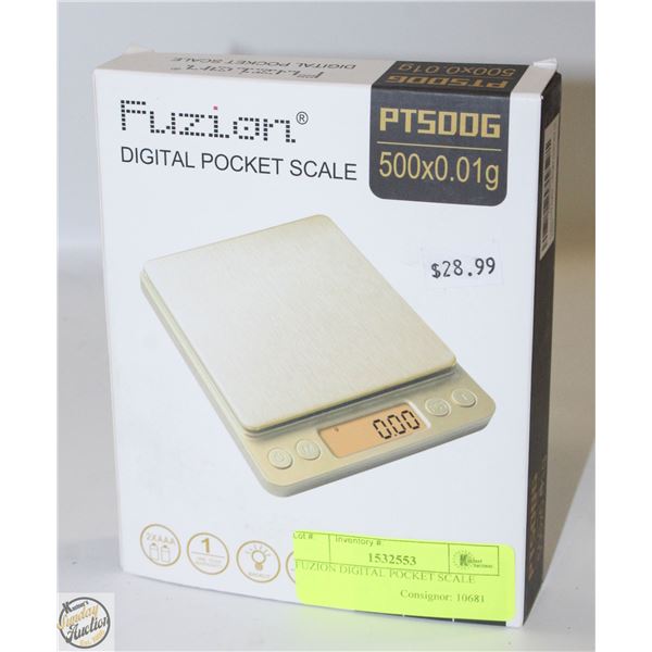 FUZION DIGITAL POCKET SCALE