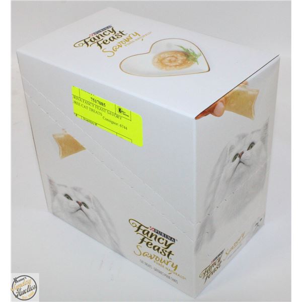 PURINA FANCY FEAST SAVORY PUREE CAT TREATS