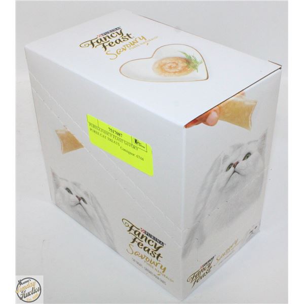 PURINA FANCY FEAST SAVORY PUREE CAT TREATS